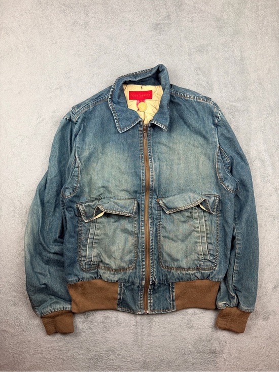 French Connection Other - Fcuk jeans Denim Zip-Front Jacket